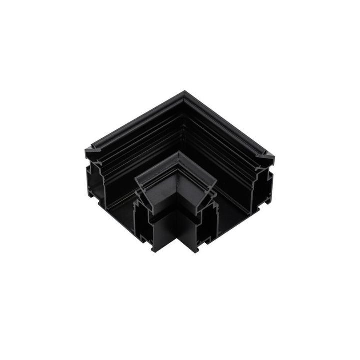 Трековый соединитель угловой плоский для натяжного потолка Aployt Magnetic track 220 APL.0286.00.02