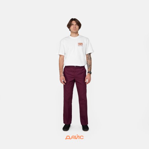 Брюки мужские Dickies Skateboarding Twill Pants артикул:WPSK67MR - купить в магазине Дайс