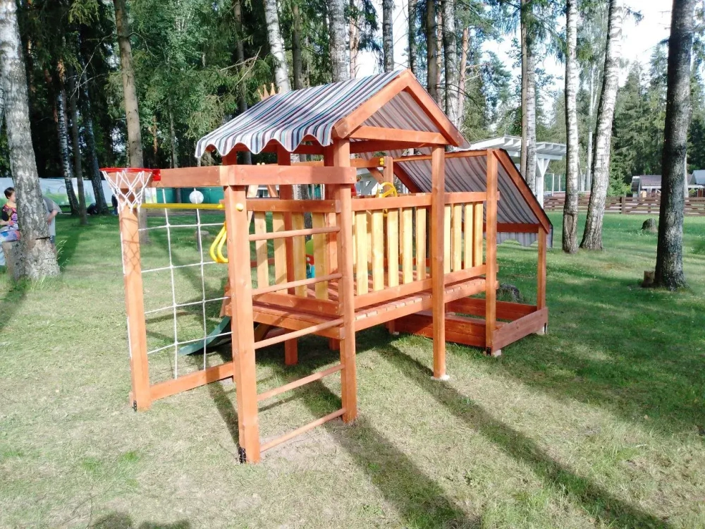 Деревянная игровая площадка для малышей Baby - 12 (Play) Priority