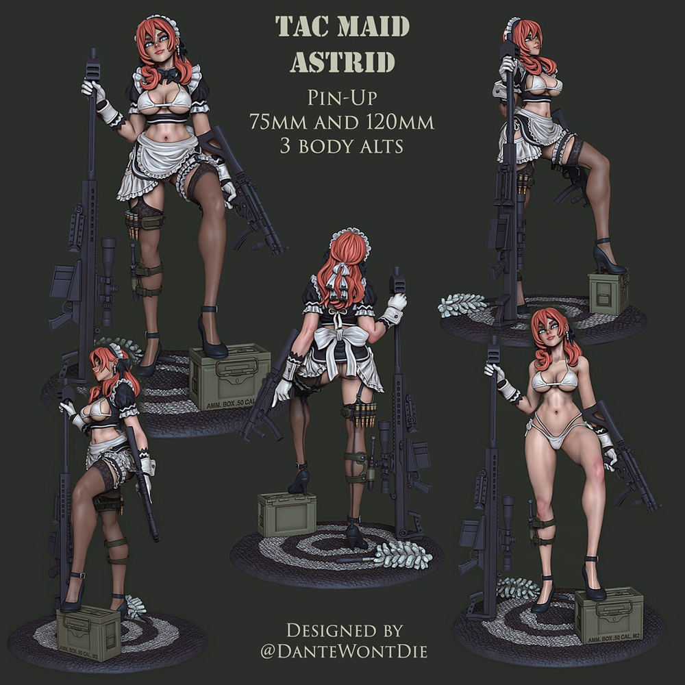 Фигурка Боевая горничная MAID ASTRID
