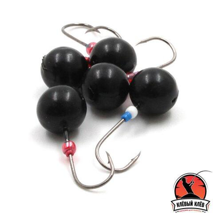 Мормышка литая ЯМАН "Дробинка", вес 2,0 гр., кр. Kumho №69, цв. черный