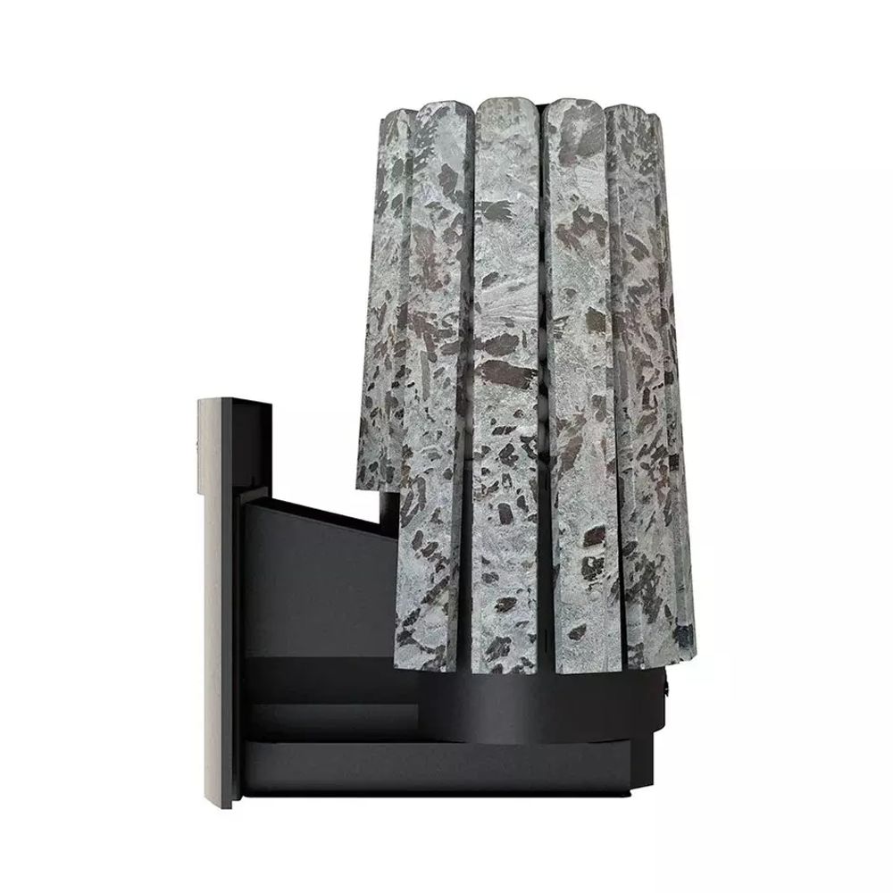 Дровяная банная печь Grill'D Cometa Vega 180 Window Stone (Серпентинит)