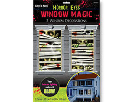 Декорация н/окно HWN Зомби 165х85см 2штA