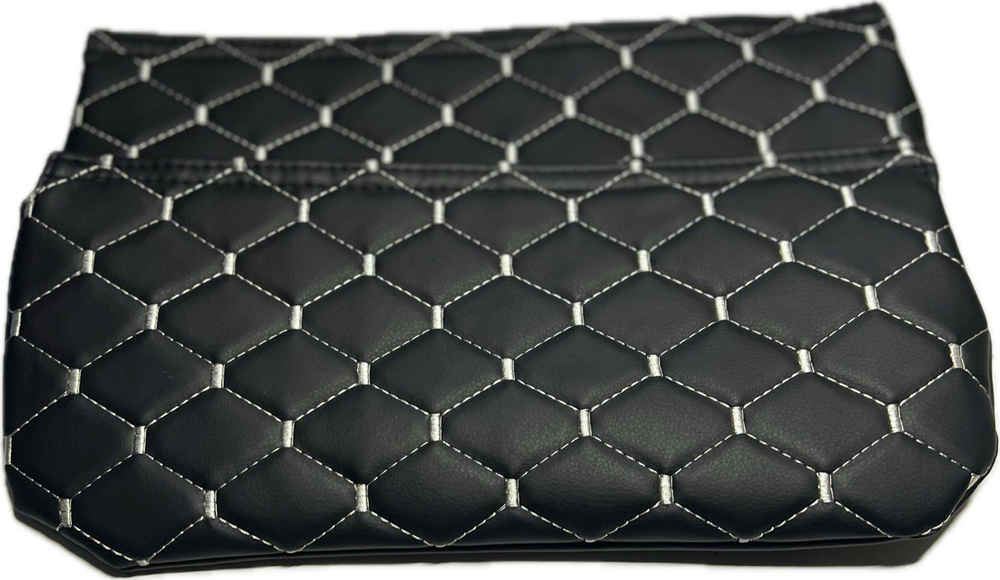 Чехлы на козырьки УАЗ 469, УАЗ "Хантер", УАЗ 452 "Буханка"(белая нить Рубин)