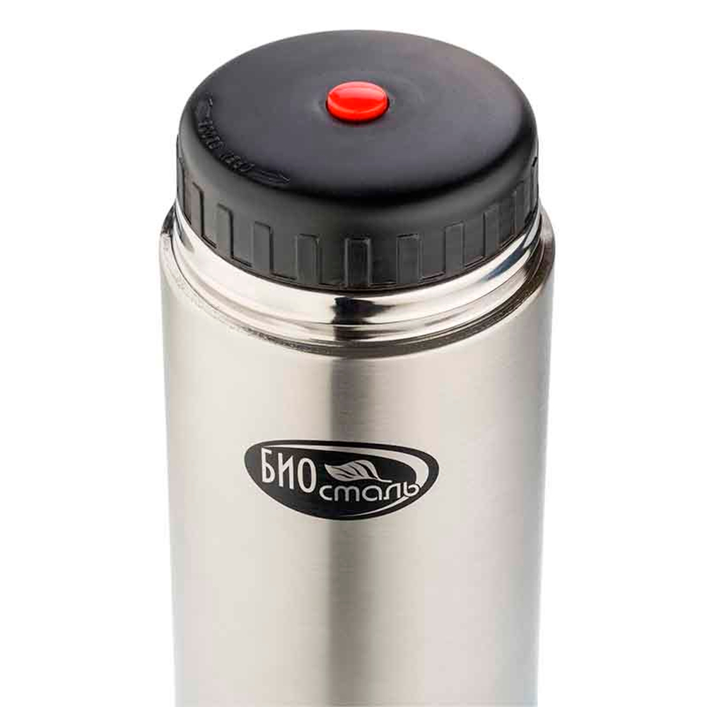 Термос для еды Biostal (1,2 литра) в чехле, стальной