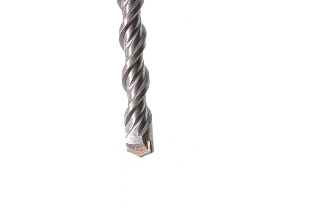 Бур по бетону, двойная спираль, Cobalt W-tip, 14x160 мм, SDS PLUS, серый