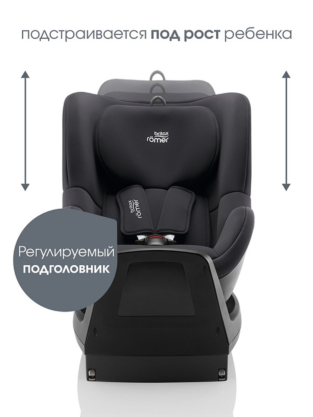 Автокресло Britax Roemer Dualfix Plus Midnight Grey