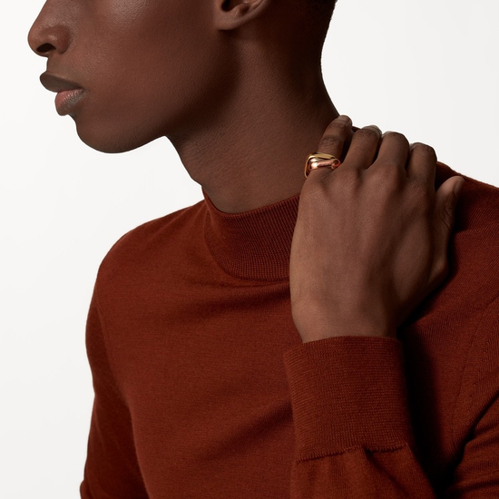 Cartier Trinity ring cushion-shaped large model