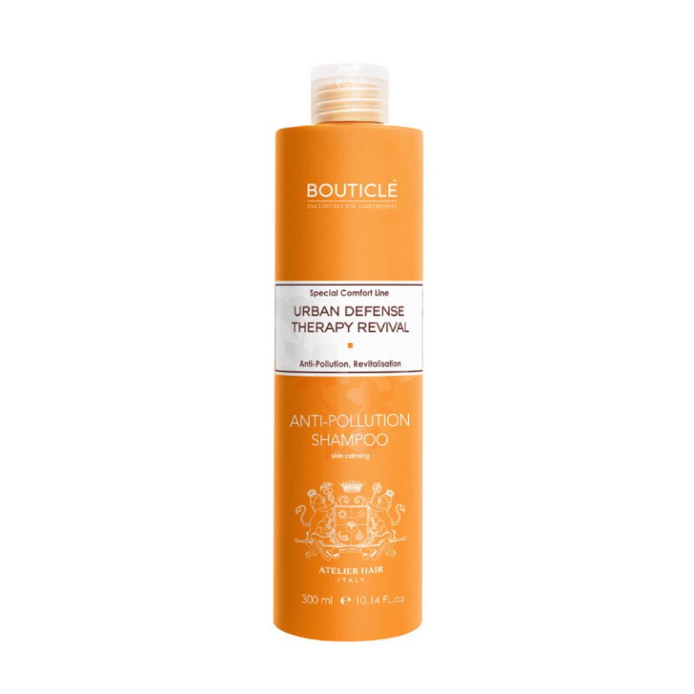 Шампунь для чувствительной кожи головы Bouticle Urban Defense Anti-Pollution Skin Calming Shampoo, 300 мл.