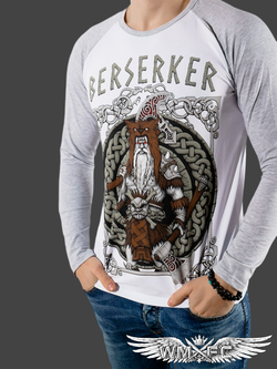 Лонгслив WMFC knights Berserker Белый/серый