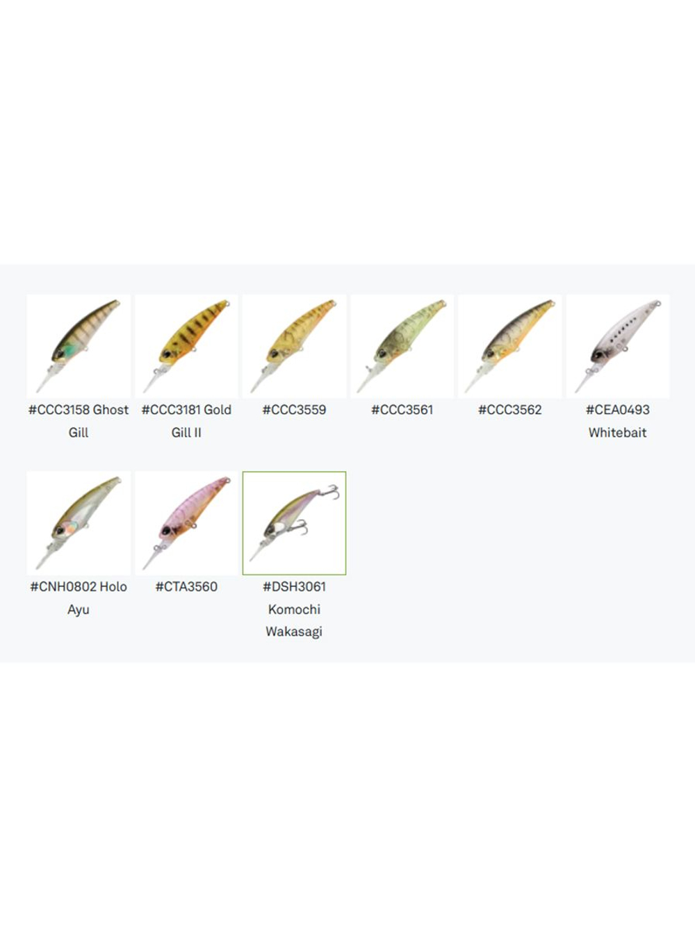 Воблер DUO Realis Shad 59 MR, DPA4009 River Bait