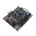 Материнская плата с процессором BaseTech H610M, Socket1700, i3-12100, mATX, Retail, Socket1700, Intel UHD Graphics 730, 2xDDR4, PCIe3.0, 2xM.2, GLAN, M.2 WiFi, 4xUSB2, 6xUSB3, 2xHDMI, DP, кулер CPU (BT-H610M-12100)