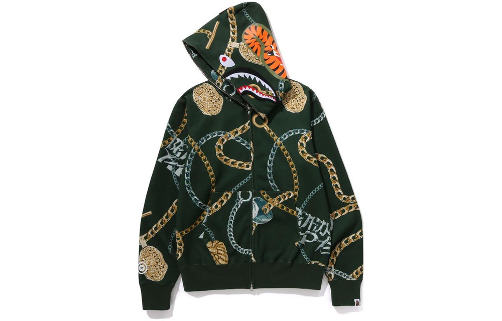 A Bathing Ape Jewels Shark Full Zip Худи
