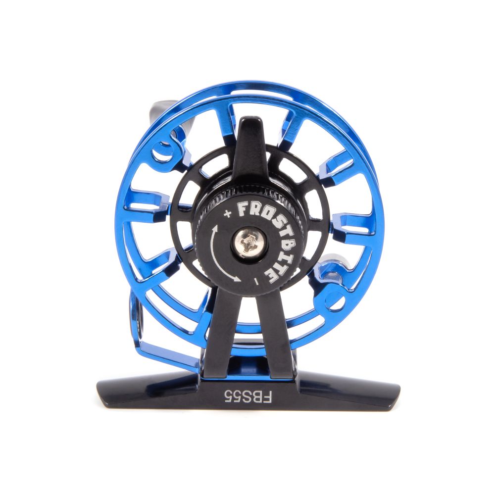 Катушка инерционная Frostbite Skeleton, р. 55 мм/100/