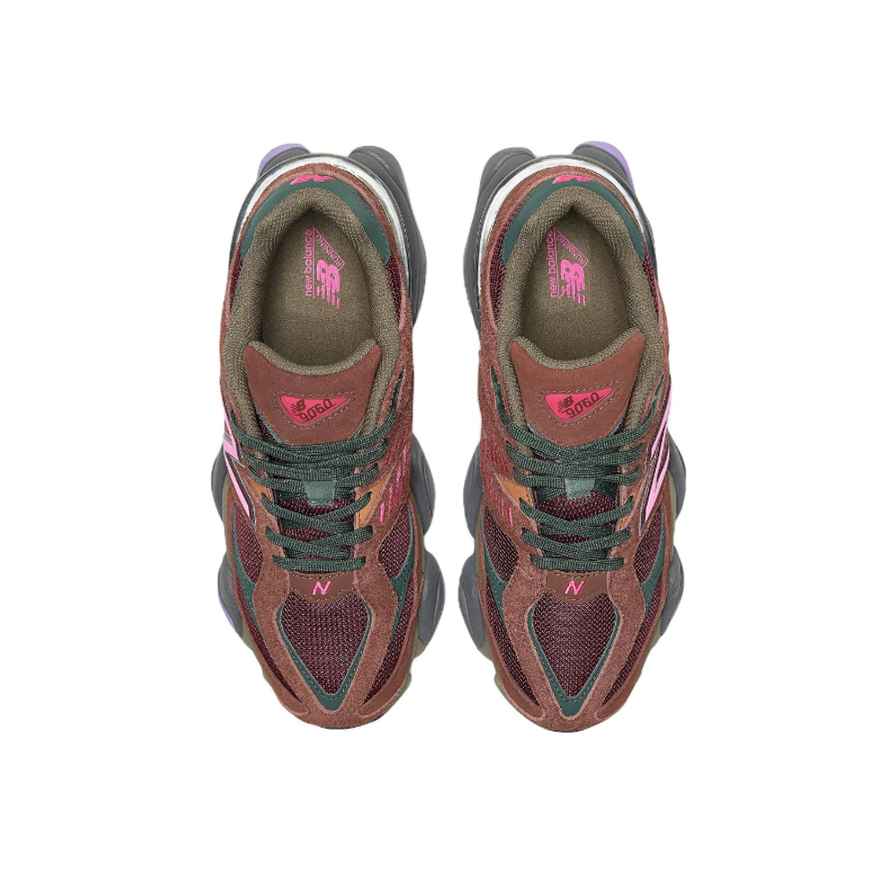 Кроссовки New Balance 9060 "Rich Oak Burgundy" U9060BUR