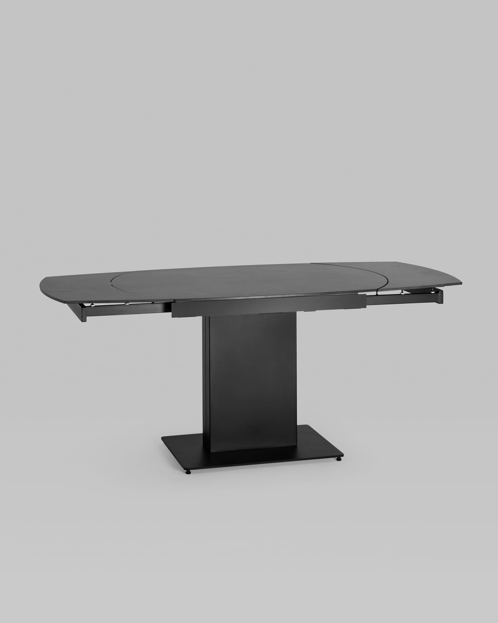 Стол обеденный Хлоя раскладной 120-180*90 керамика темная