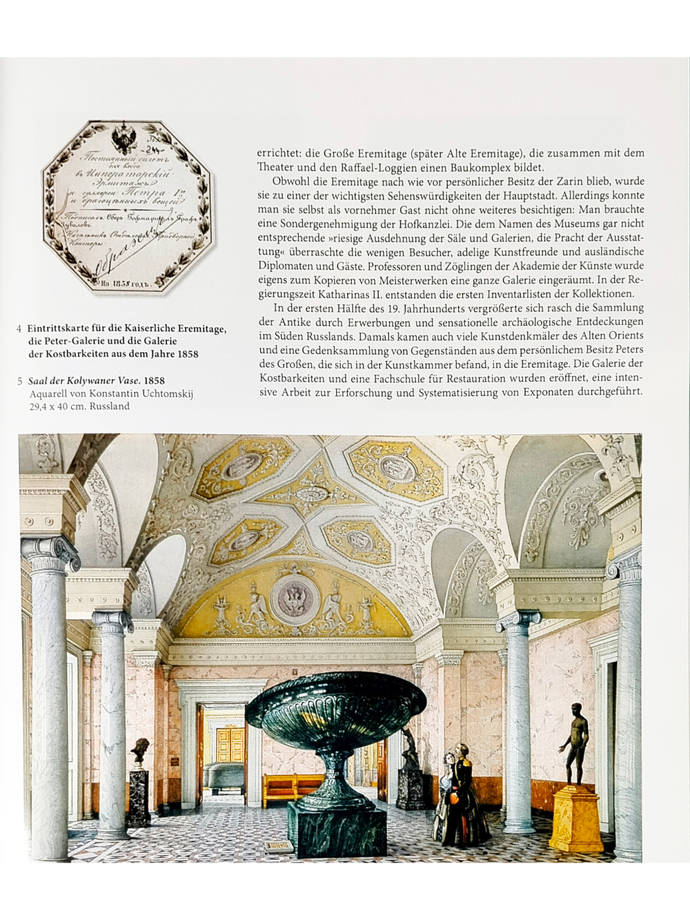 Eremitage. Geschichte der museumsgebaude und sammlungen