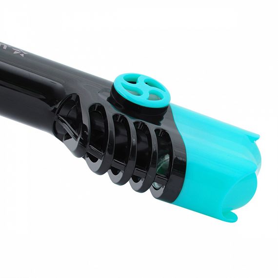 Маска полнолицевая Sargan Галактика премиум черная/бирюзовая/бирюзовая