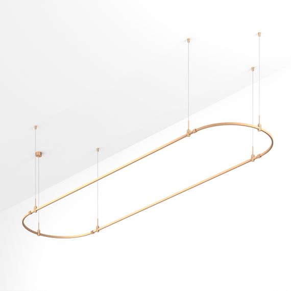 Основание ART-APRIORI-OVAL-HANG-4000x1000 (GD) Arlight 054525