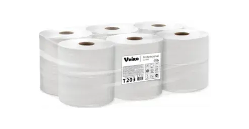 Туалетная бумага д/диспен. Veiro Professional Comfort 2-сл. (200м) Т203 (Q2) (T2)
