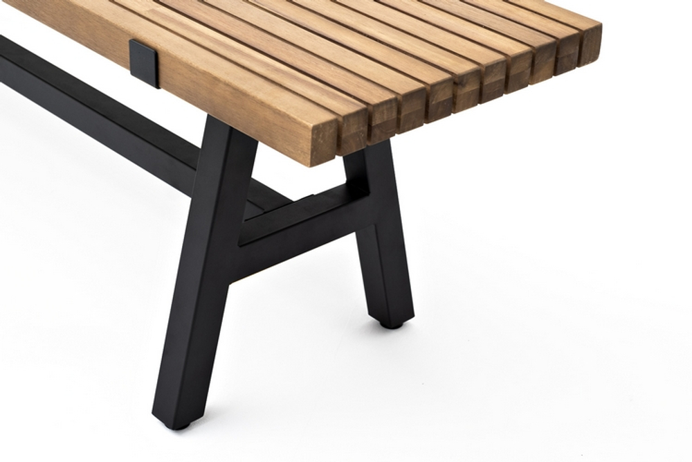 Скамья из алюминия АЛЬТО