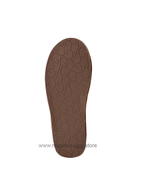 MENS SCUFF SLIPPER -chestnut