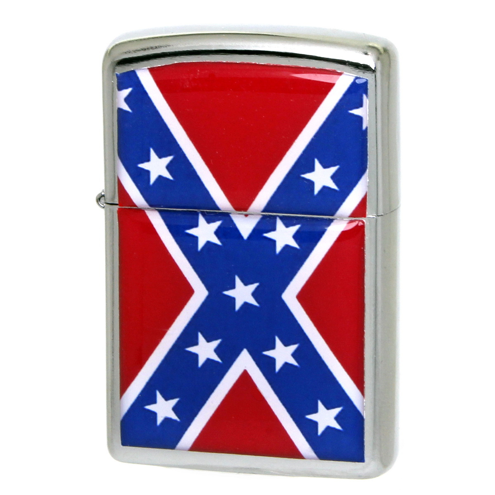 Зажигалка сувенирная Флаг Конфедерации (533)