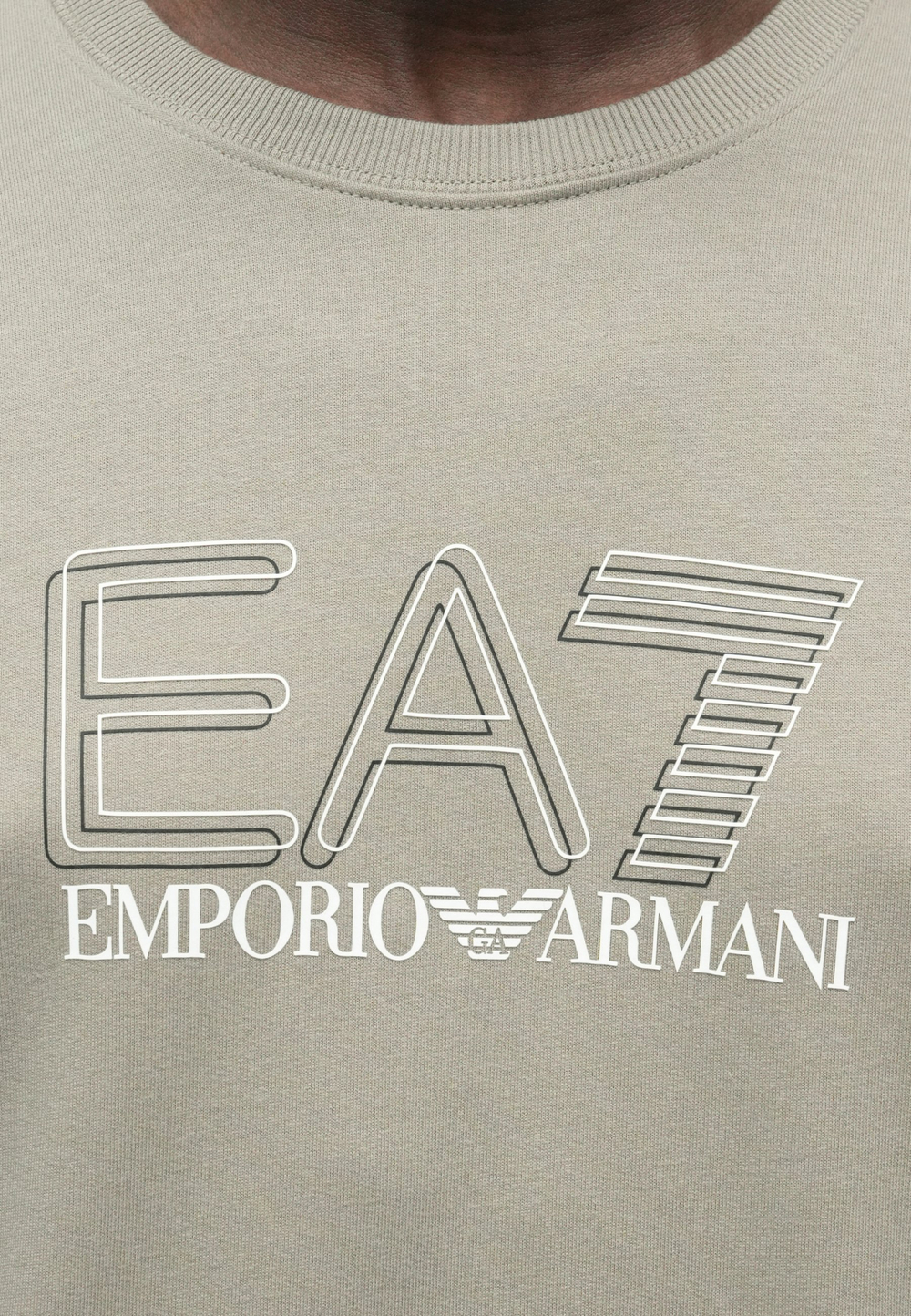 EA7 Emporio Armani UNISEX - Толстовка - жареный кешью/песок