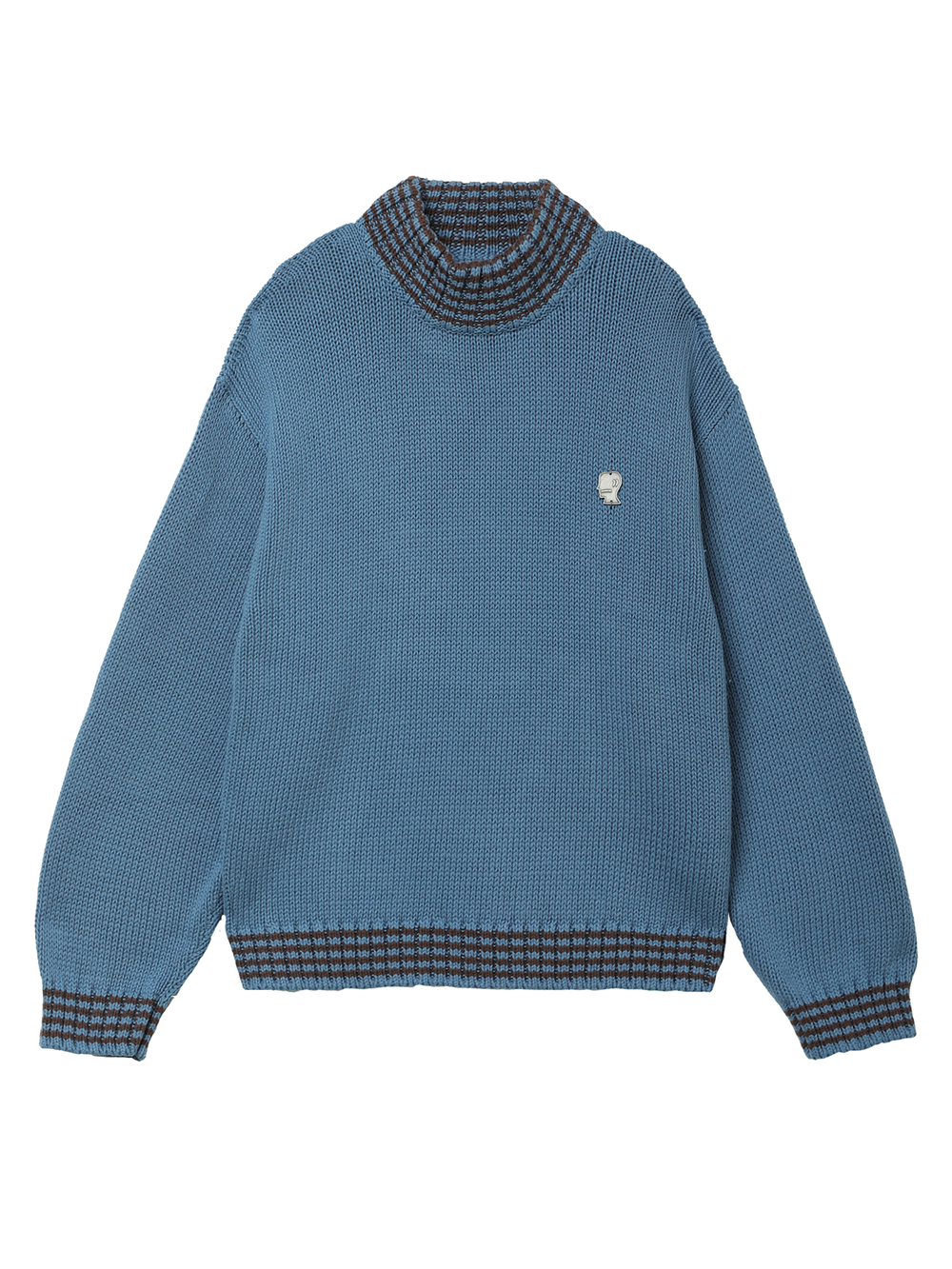 Свитер Вязаный (Round-neck) Turtle Neck Sweater