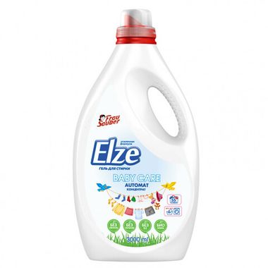 ELZE - жидкий стиральный гель (BabyCare) 3 л.