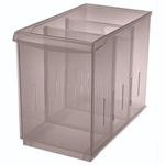 Контейнер универсальный "optima" с перегородками 10,6л, 165*305*242 мм (коричневый)