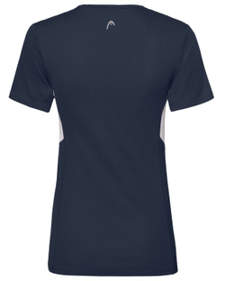 Женская теннисная футболка Head Club Tech T-Shirt W - Blue