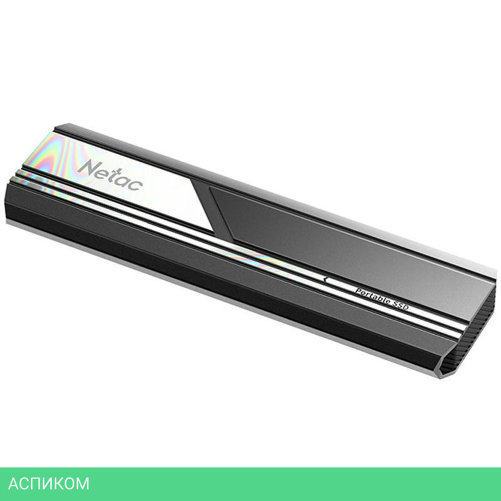 Внешний накопитель Netac ZX10 USB-C 1TB черный (NT01ZX10-001T-32BK)