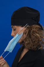 Шапочка с фиксаторами женская