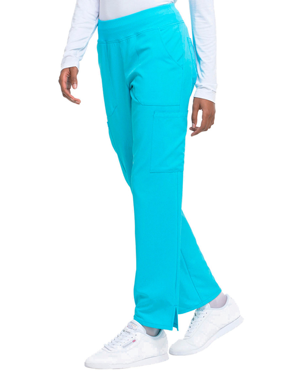 Брюки медицинские женские Dickies DK005 с эластичным поясом, зеленый, 42