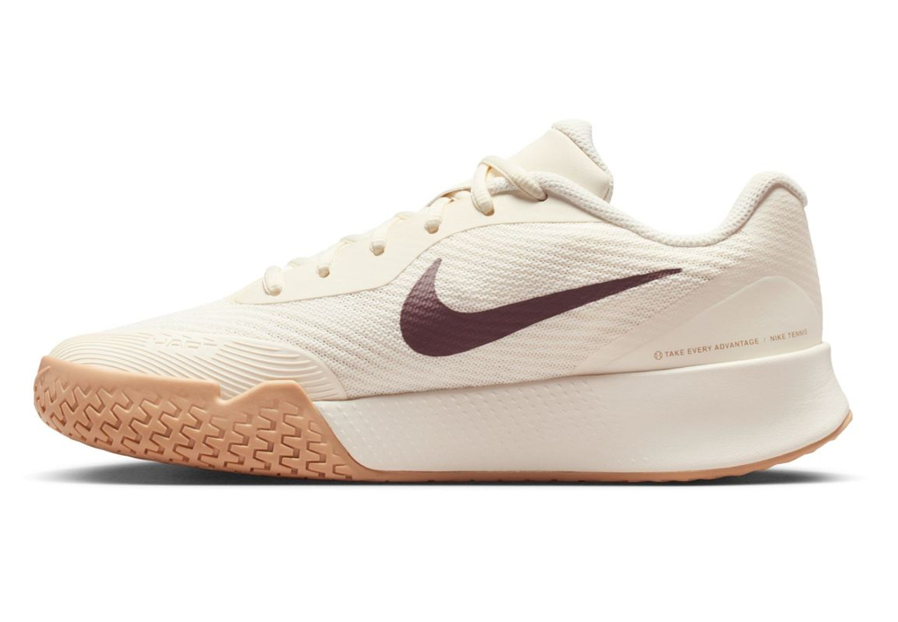 Женские Кроссовки теннисные Nike Vapor Lite 3 - pale ivory/vachetta tan/tattoo
