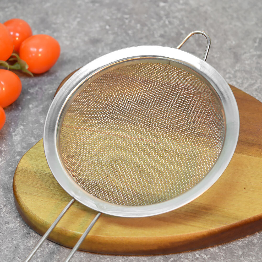 Сито 120мм нерж с металлической ручкой