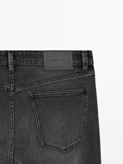 Massimo Dutti Джинсы Slim Fit, угольный