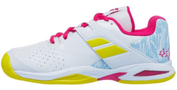 детские Кроссовки теннисные Babolat Propulse All Court Junior - white/red rose