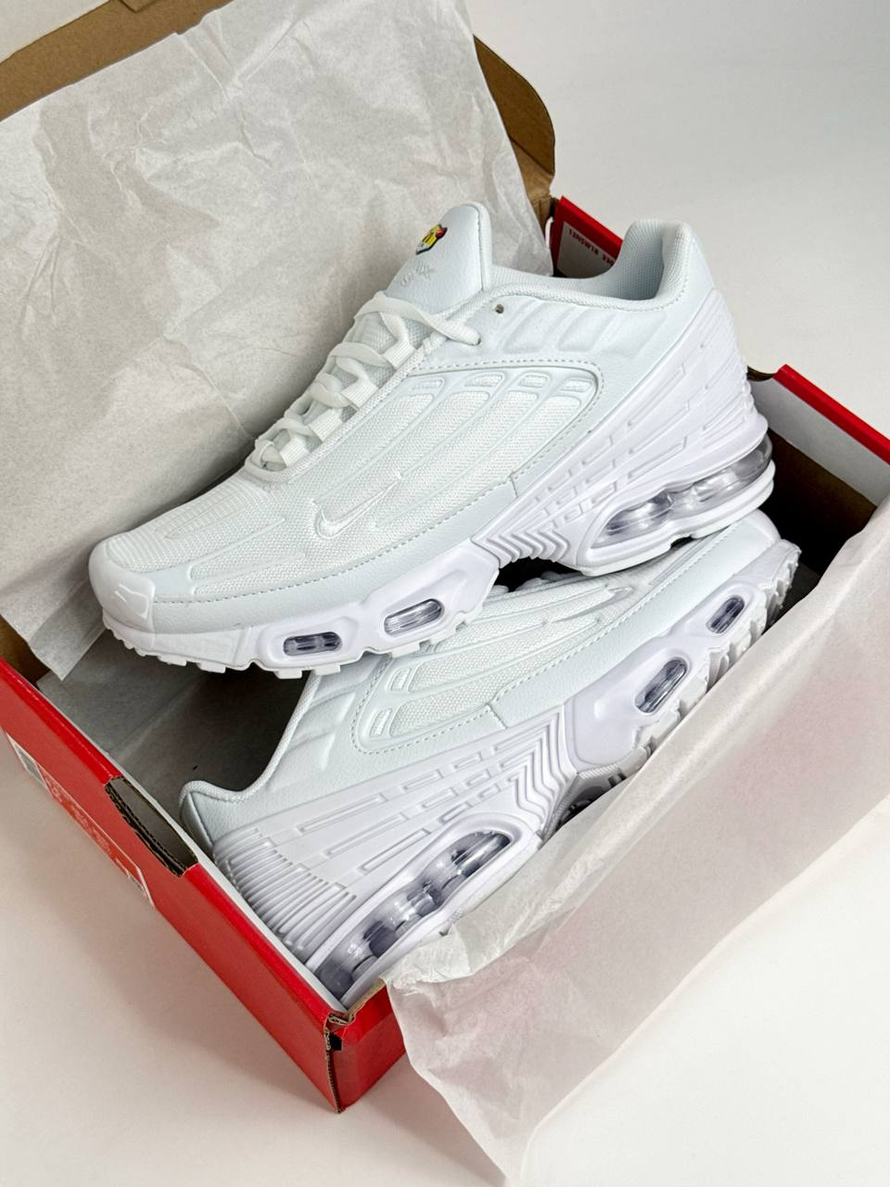 Кроссовки Nike Air Max TN Plus 3 #B281 (бел.)