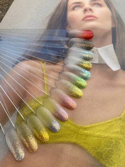 Sola Quick Ombre Dry Spray 16 Glitter - Сухой Спрей-омбре для градиента, 10мл