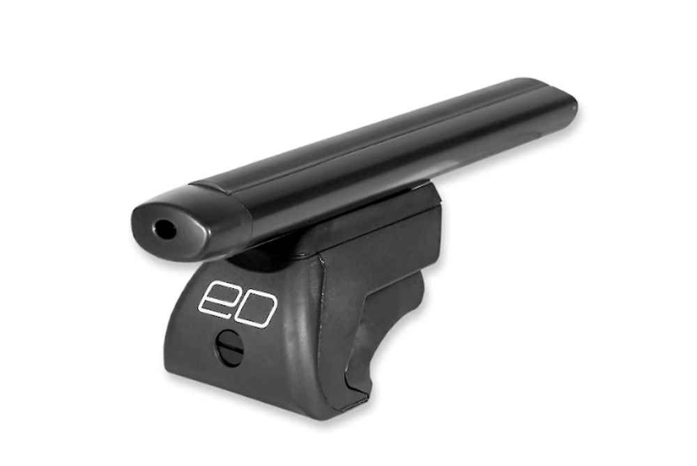 Багажник на рейлинги 135 см, аэродинамика, чёрный