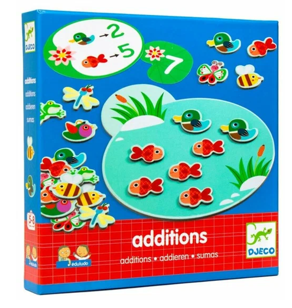 Детская развивающая игра "Сложение" серии EDULUDO Djeco