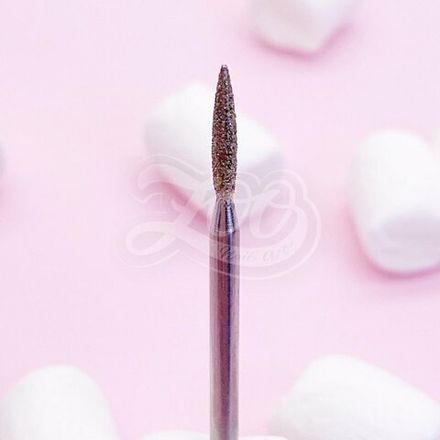 Zoo Фреза алмазная Пламя синяя 2х10,5мм, 1543