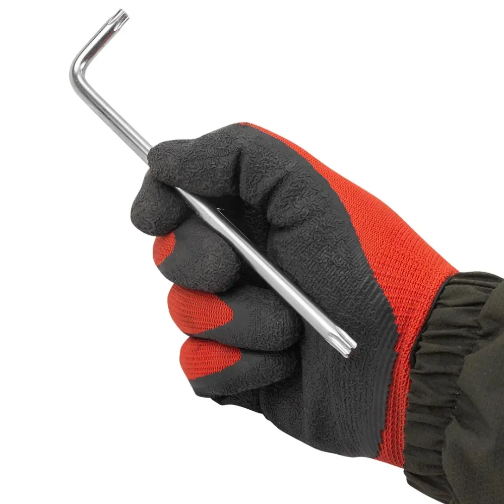 Набор ключей TORX Г-образных экстра длинных 7пр.(Т10,Т15,Т20,Т25,Т27,Т30,Т40) в пластиковом держателе JCB JCB-5071XL