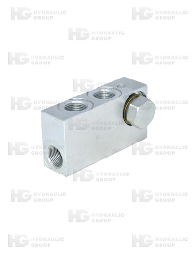 Гидрозамок односторонний VRSE 02 CIL 3/8"