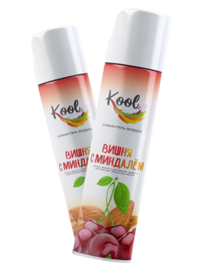Освежитель 300 мл, "Kool", в ассортименте
