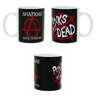 Кружка Punks not dead / Анархия мать порядка (282)