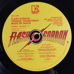Винтажная виниловая пластинка LP Queen Flash Gordon (USA 1980)