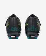 Бутсы футбольные JOGEL Rapido FG Black/green, детский